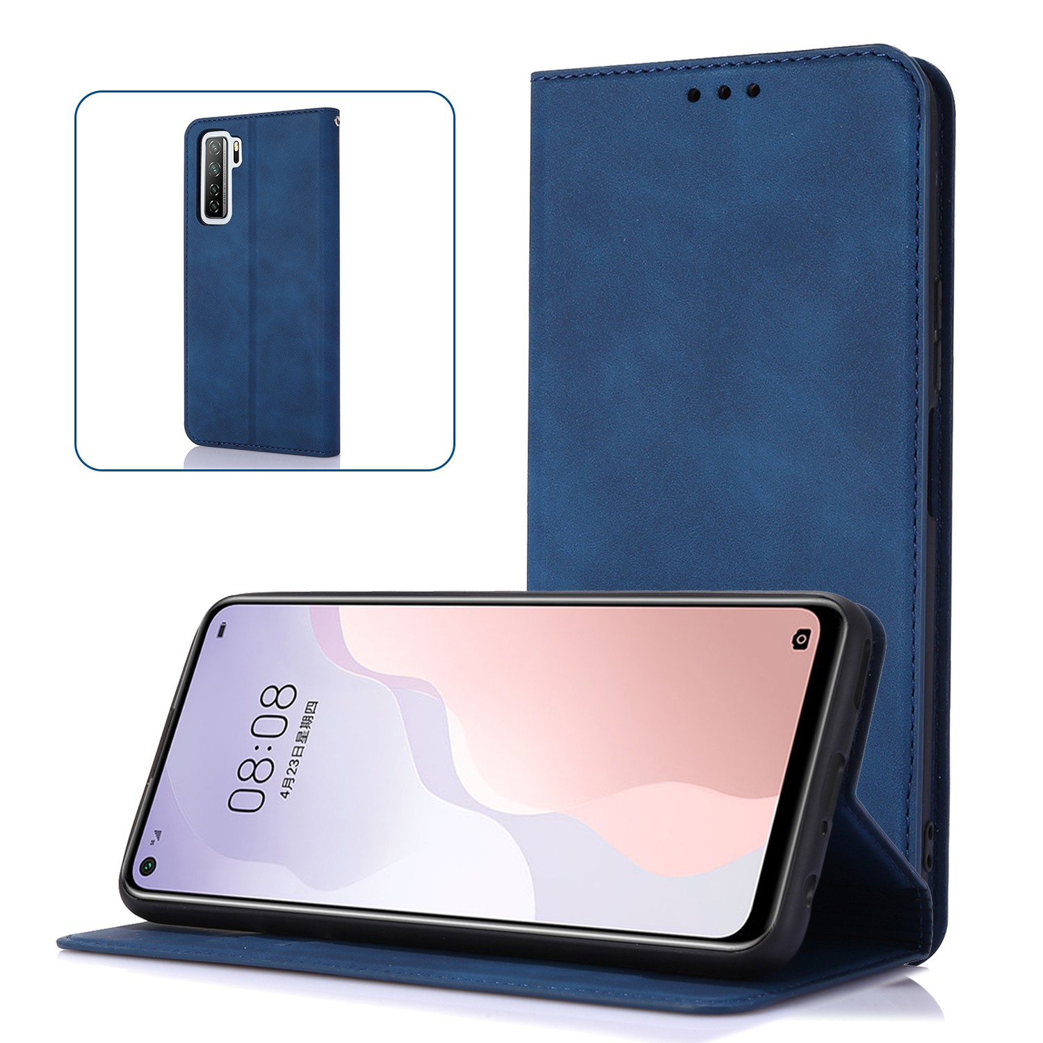 Funda Tapa con Tarjetero Oppo A96 4G Polipiel - 4 Colores