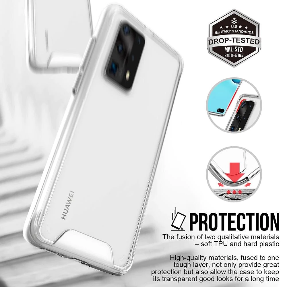 Funda Case Space Drop para Samsung galaxy A53 5G - Transparente