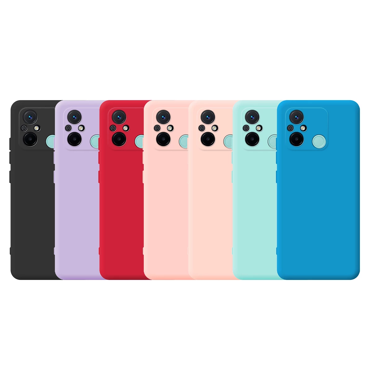 Funda Silicona Líquida Ultra Suave compatible con Xiaomi Redmi Note 12S  color Azul