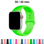 Correa Silicona Colores Apple Watch 38 / 40 mm