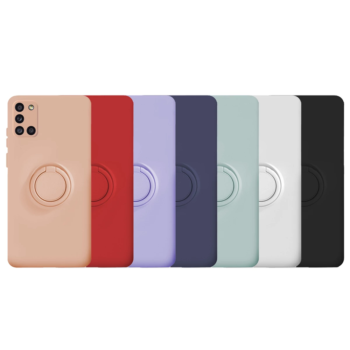 Funda de Silicona Suave Lila para Samsung Galaxy S20 FE