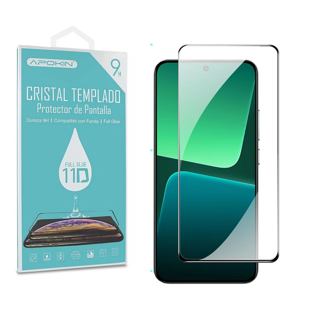 Cristal templado Full Glue 11D Premium Xiaomi Redmi Note 10 Pro/Note 1