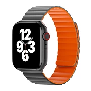 Bracelet en silicone WIWU pour Apple Watch 38/40/41 mm gris orange