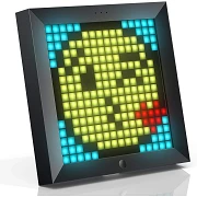 Divoom Pixoo - Digital Photo Frame with Ambient Light Control - - Decorative Lamp for Game Room