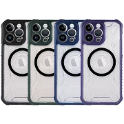 Funda Antigolpes con Cubre Cámara para iPhone 14 Pro Max en 4-Colores