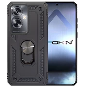 Funda Aluminio Antigolpe  Oppo A79 5G con Imán y Soporte de Anilla 360