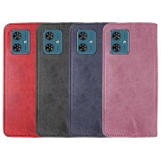 Funda Tapa con Tarjetero Moto G14 Polipiel - 4 Colores