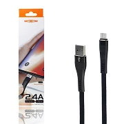 Cabo Moxom CC-61 Carga rápida2.4A - MicroUSB