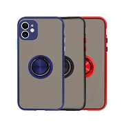 Gel iPhone 11 Iman case with Smoked support