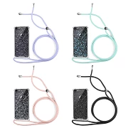Gel transparent case with Iphone cord 7 / 8 / SE 2020 4-Colors