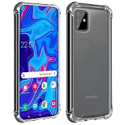 Funda Antigolpe Samsung Galaxy A81 Gel Transparente con esquinas Reforzadas