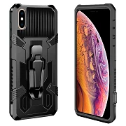 Anti-shock iPhone Xs Max case with magnet and Clip support