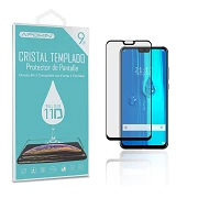 Cristal templado Full Glue 11D Premium Huawei Y9 2019 Protector de Pantalla Curvo Negro