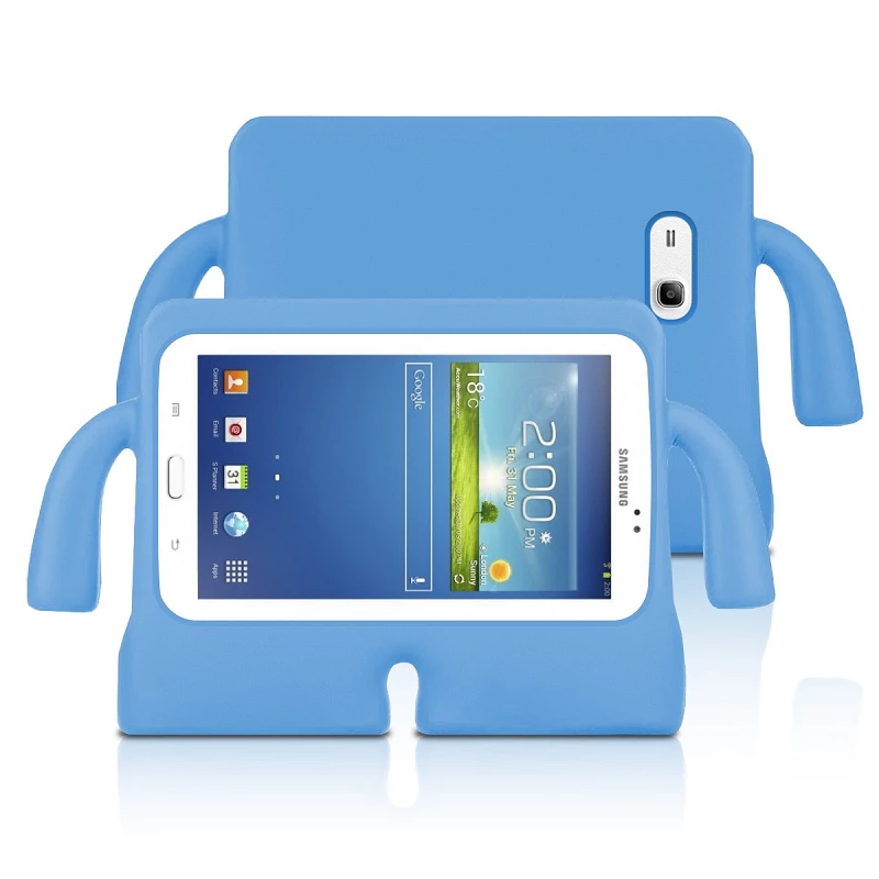 Funda Antigolpe Samsung Galaxy Tab 3 7.0 / Lite / Kids Silicona Reforzada para niños, disponible en 8 colores
