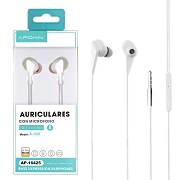 Pack of 12 Headphones with Microphone APOKIN A030/A031 - 2 Colors