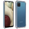 Samsung Galaxy A12 Gel Antigolpe Case Transparent with reinforced corners