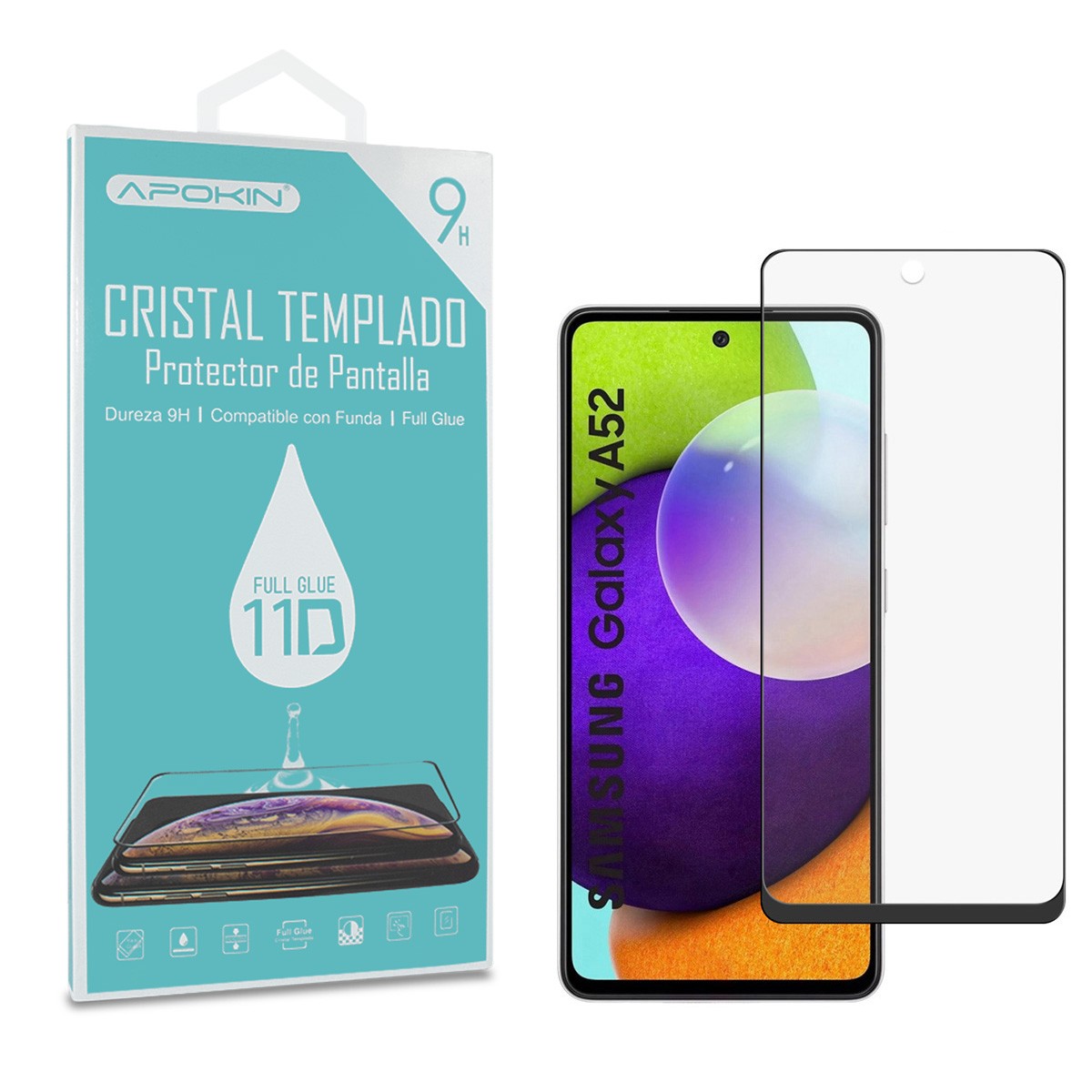 Comprar Cristal Templado Full Glue 11D Premium para Xiaomi Redmi 9