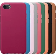 Funda Leather Piel Compatible con IPhone 7/8/Se 9-Colores