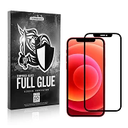 Full Glue 5D IPhone 12 Mini 5.4" Black Curve Screen Protector