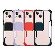 Gel Iphone 13 Mini case with sliding cover