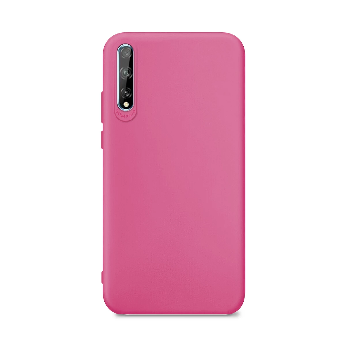 Funda silicona HUAWEI P Smart 2019 suave FUCSIA.