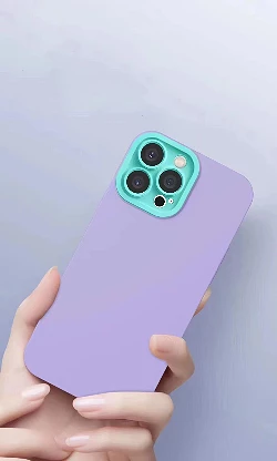 Funda Gel Tacto Silicona Lila Cámara 3D Oppo Reno 10 / Reno 10 Pro